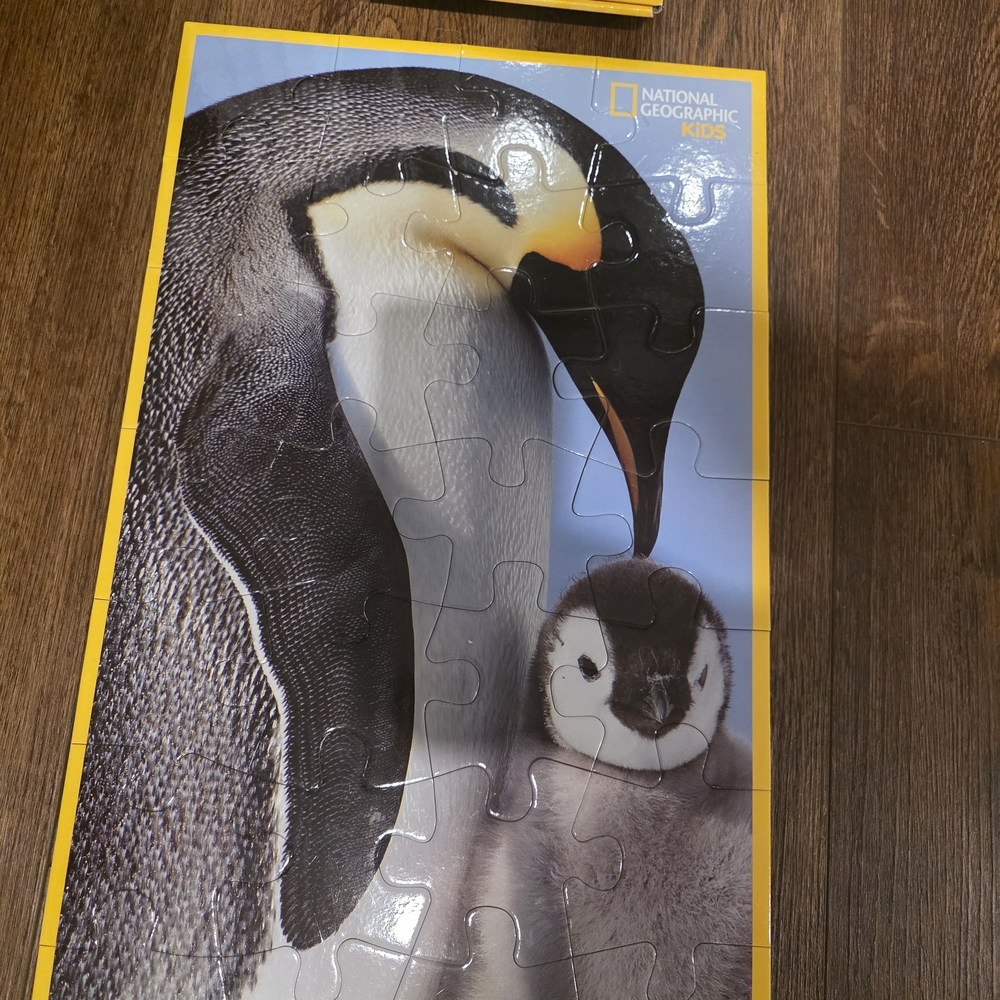 National Geographic Penguin Puzzle For Kids